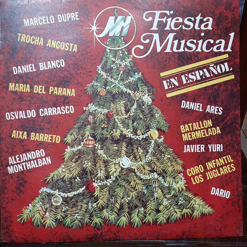 Vinilo Fiesta Musical En Español Mermelada Montalban Cp2