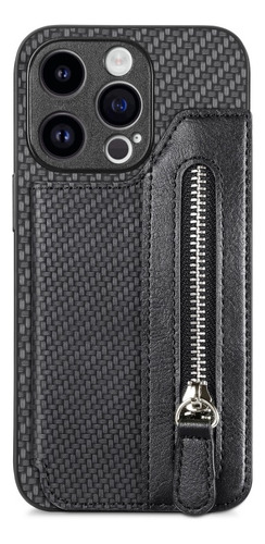Capa Com Design Trançado Para iPhone 16/15, Antimanchas