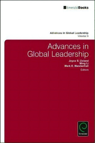 Advances In Global Leadership, De Mark E. Mendenhall. Editorial Emerald Publishing Limited, Tapa Dura En Inglés