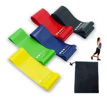 Comprar Pack De 5 Bandas Ligas Elásticas De Resistencia Ejercicios