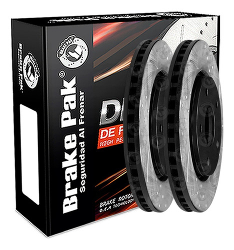 Discos De Freno Brake Pak  Para Dodge Journey