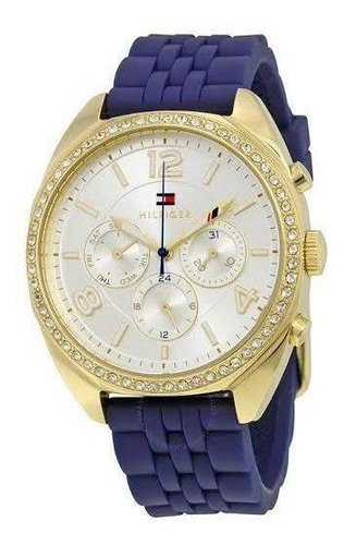 Reloj Mujer Tommy Hilfiger Mia Multifunction Dial Silicone 1