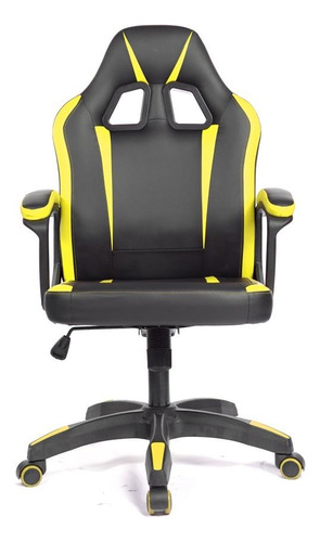 Cadeira Gamer Fortt Lípsia Amarela - Cgf002-am