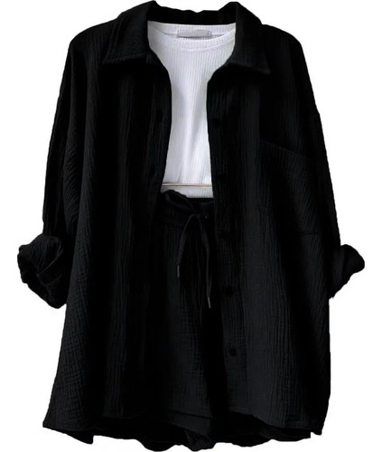Conjunto De Algodón De 2 Piezas Para Mujer, Ropa Y Pantalone