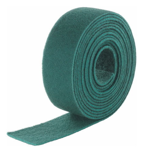 Rollo De Fibra Abrasiva Verde 15cm X 20m