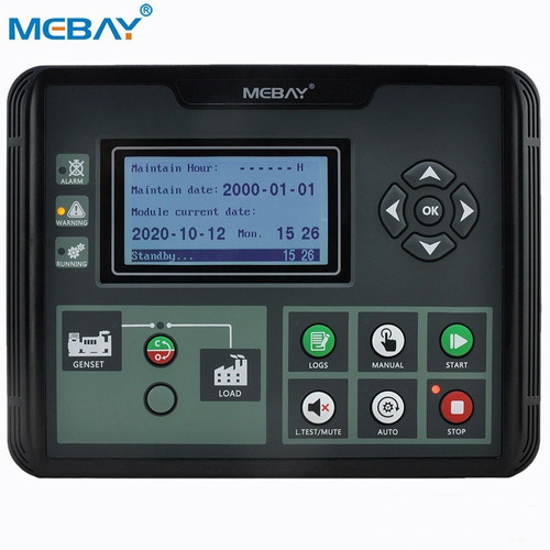 Panel Control Mebay Dc50d Planta Electrica Generador