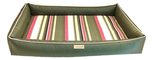 Cama Colchonete Pet Durável Couro Brescia Acquablock 70x100 