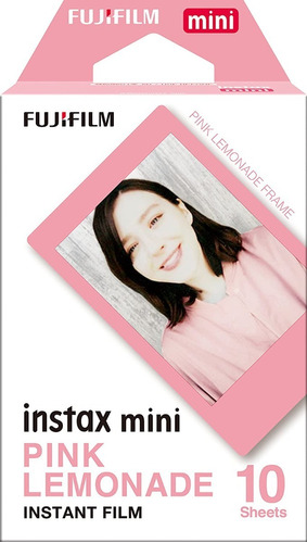 Película Fujifilm Instax Mini (10h) Pink Lemonde  (374094)