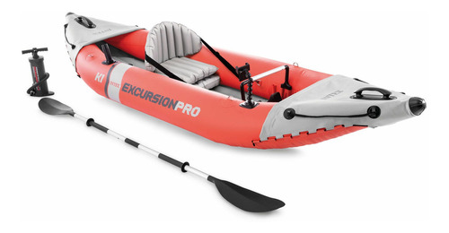 Bote Kayak Inflable Para 1 Persona Pro K1 Incluye Remo En