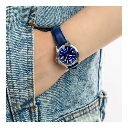 Reloj Casio Para Mujer Ltp-v004l-2b Elegancia Clásica