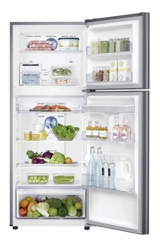 Heladera inverter no frost Samsung RT29K571B elegant inox con freezer 298L 220V