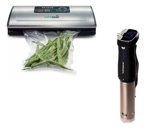 Envasadora Turbosaver Ts-1200 + Sous Vide Ts-sv30 Al Vacio