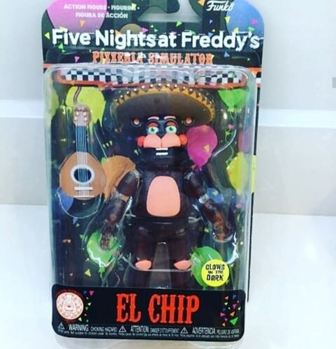 Figura Muñeco Five Nights At Freddy's El Chip Funko Original