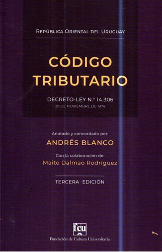 Código Tributario  Andrés Blanco