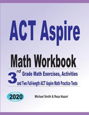Libro Act Aspire Math Workbook : 3rd Grade Math Exercises...
