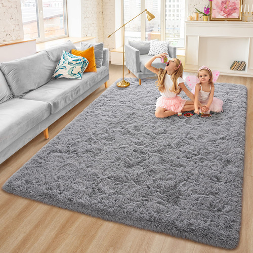 Rostyle - Alfombras Suaves Y Esponjosas Para El Dormitorio,.