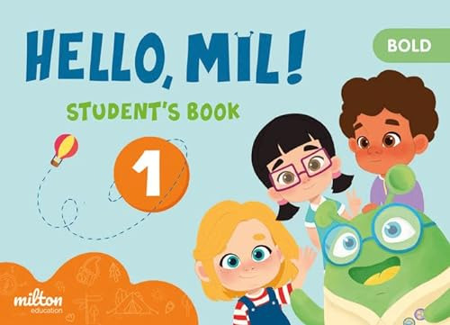 Hello Mil 1 Bold English 1 Infantil Students Book - Pinzan O