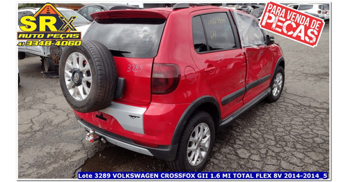 Sucata Volkswagen Crossfox Gii 1.6 Mi Total Flex 8v 2014