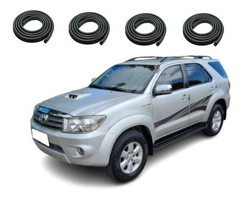 Toyota Sw4 2008 /2011 Burletes Puertas Delanteras + Traseras