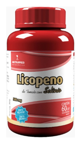 Licopeno Con Selenio Nutramed 60 Caps. Sabor Neutro