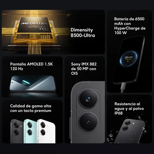 Celular Xiaomi Poco X8 Pro 8gb Ram 256gb Rom Dual Sim 6.59 Amoled