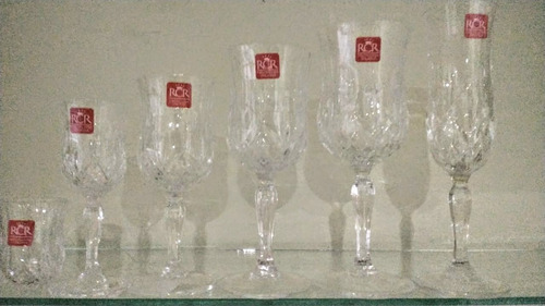 Set 7 Piezas, Licorera Y 6 Vasos Licor Ópera