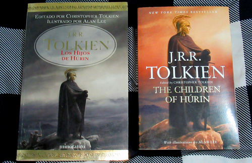 Tolkien 2 Libros Los Hijos De Hurin Español Inglés