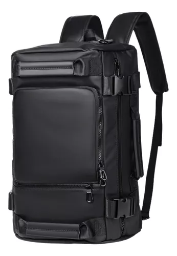 Mochila De Viaje Hombre, 40L Grande Espacio, Aprobado Por Avión 10kg,  Mochila Para Laptop De 17 Pulgadas