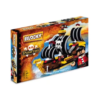 Blocky Barco Piratas 290 Piezas Original Rasti Art 0639