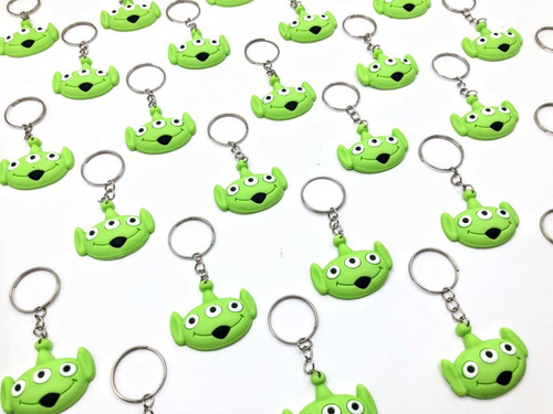 Lembrancinha Alien Toy Story 10un Chaveiro Mimo Tema Festa