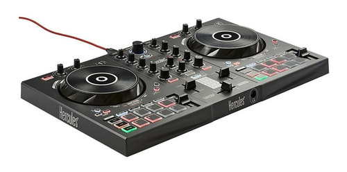 Imagen 2 de 8 de Controlador DJ Hercules DJControl Inpulse 300 negro de 2 canales