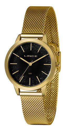 Relogio Lince Urban Feminino Lrg4678l P1kx - Aço - Dourado