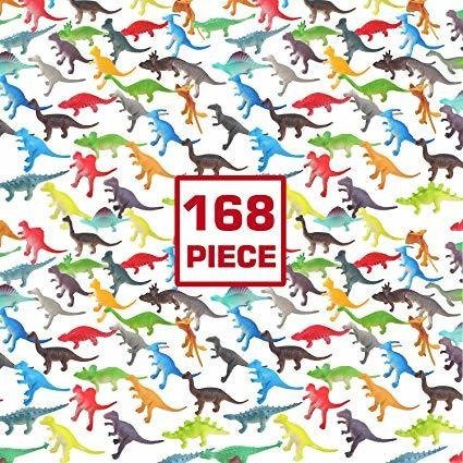 168 Pc Mini Dinosaurio Figura Juguetes - Conjunto Realista D