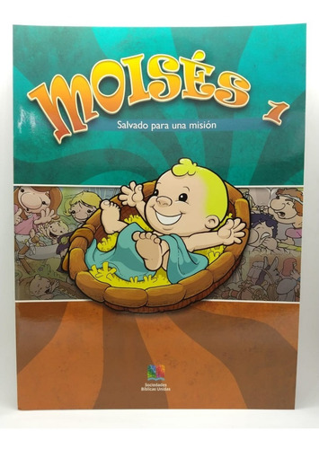 Imagen 1 de 5 de Libro Colorear Niños Los Comienzos Gigante Moisés 1 X 5u