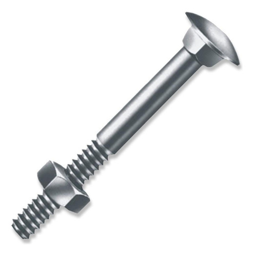 Parafuso Frances Jomarca (33)5/16x4 Com Porca % 05428/27345