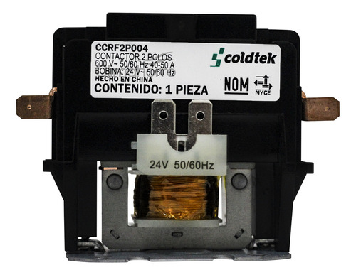 Contactor 2 Polos 40 Amp Refrigeracion Aire Acondiciona