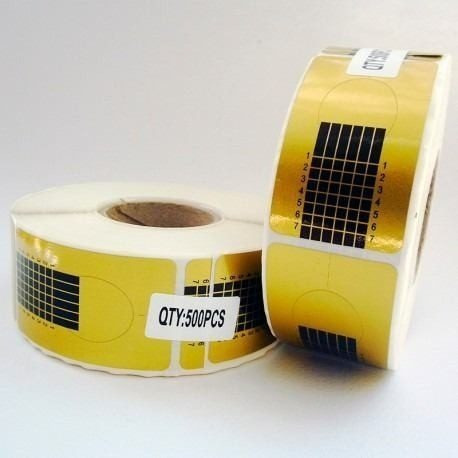 Rollo De Moldes Para Esculpidos De Uñas 500piezas