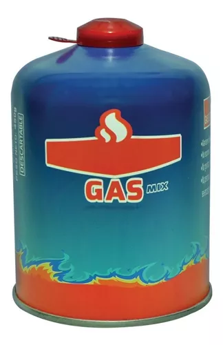 Cartucho Gas Butano Propano 450 Grs A Rosca Camping Garrafa