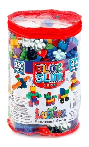 Blocos De Montar 350 Pecas Grande Brinquedo Educativo Barato