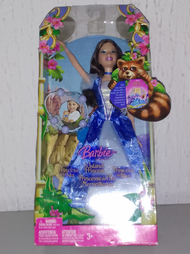 Barbie Como La Princesa De La Isla -  Vestido Azul