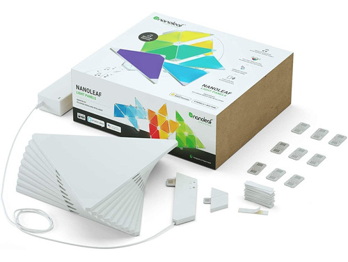 Imagen 6 de 6 de Kit Led Triangulos Nanoleaf Rhythm Edition Smarter