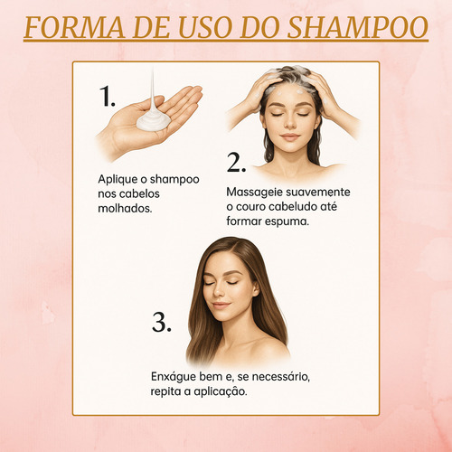 Kit 2 Shampoos Braé Essential 250ml Hidratação