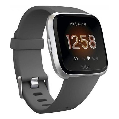 Smartwatch Fitbit Versa Lite Edition Gris Plata /envió Flex