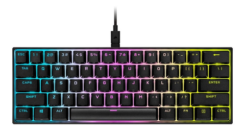 Teclado Gamer Corsair K65 rgb Mini Mecánico