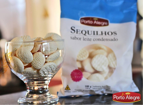 Imagem 2 de 5 de Biscoito Sequilhos Leite Condensado Porto Alegre 100 Grs