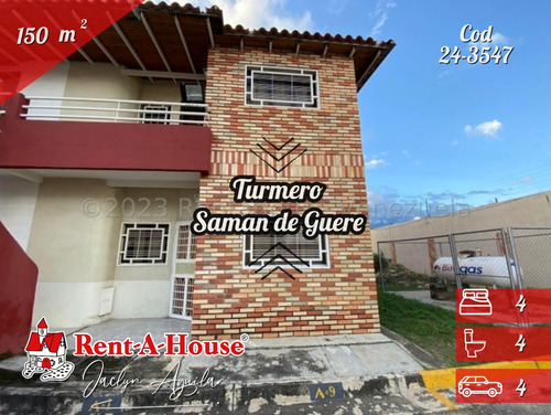 Townhouse En Venta Turmero Saman De Guere 24-3547 Jja