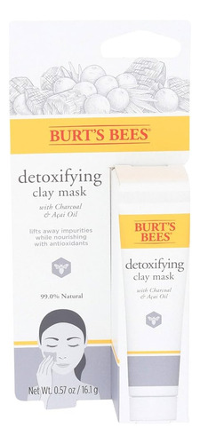 Mascarilla Para Rostro Burts Bees Detoxifying Clay Mask