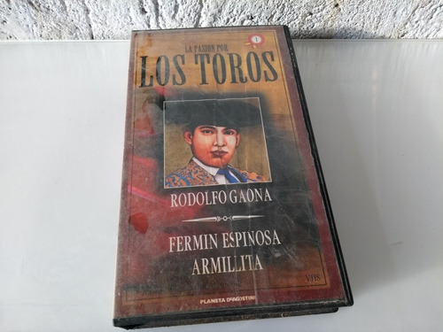 Casset Vhs La Pasión Por Los Toros De Colección Con Detalles (Usado)