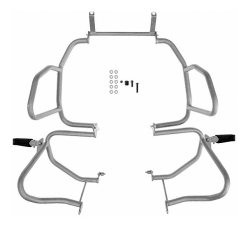 Protetor Motor Carenagem R 1200 Gs Sport Prata Chapam 9642