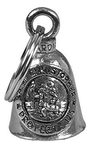 Hot Beath1085 Silver St. Christopher Guardian Bell